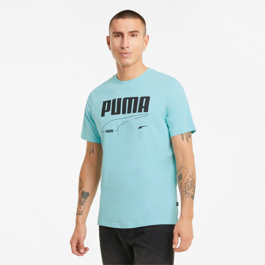 Футболка чоловіча Puma REBEL MEN'S TEE 58573849 - Зображення