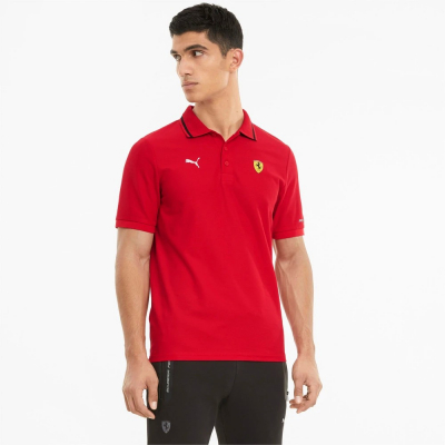 Поло чоловіче PUMA SCUDERIA FERRARI RACE MEN'S POLO SHIRT 59984302