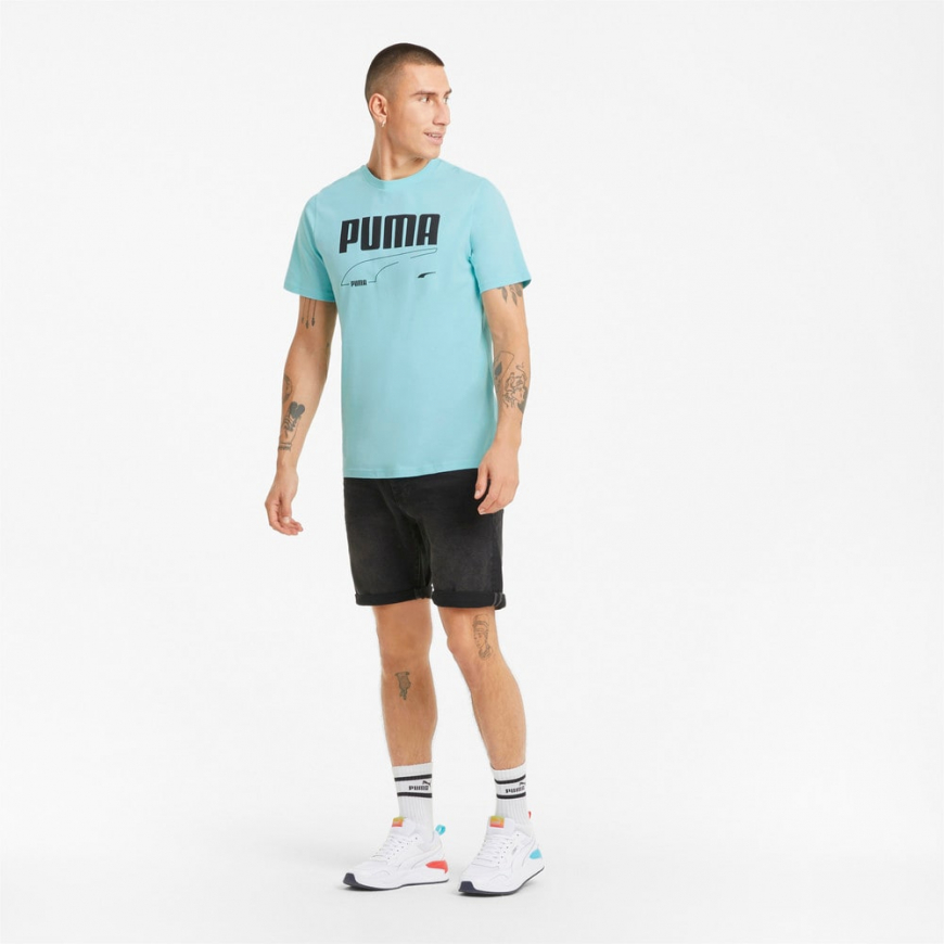 Футболка чоловіча Puma REBEL MEN'S TEE 58573849 - Зображення №3