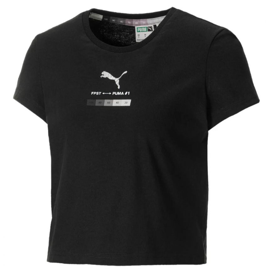 Футболка жіноча PUMA X FELIPE PANTONE CROPPED WOMEN'S TEE 53039201 - Зображення