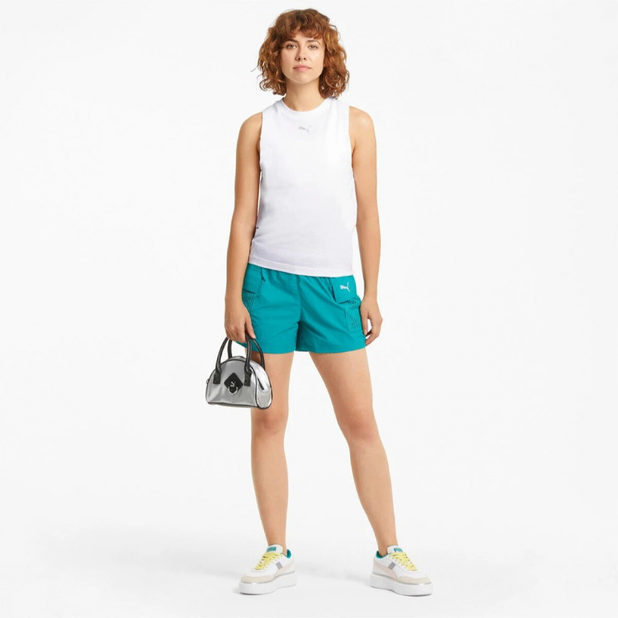 Майка жіноча PUMA  EVIDE MESH WOMEN'S TANK TOP 59977302 - Зображення №3