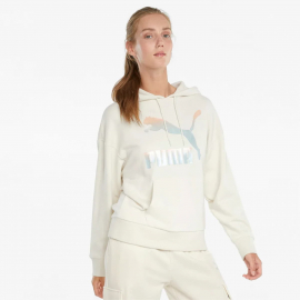 Джемпер жіночий PUMA CLASSICS LOGO WOMEN'S HOODIE 53007588