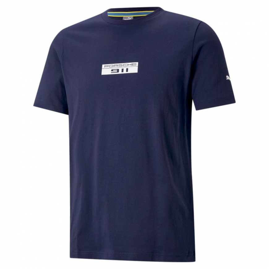 Футболка чоловіча PUMA PORSCHE LEGACY MEN'S LOGO TEE 59976202 - Зображення