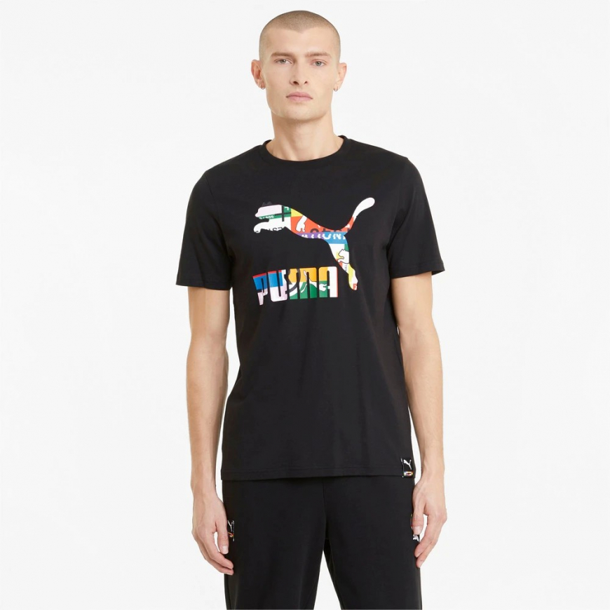 Футболка чоловіча Puma INTERNATIONAL MEN'S TEE 59980451 - Зображення