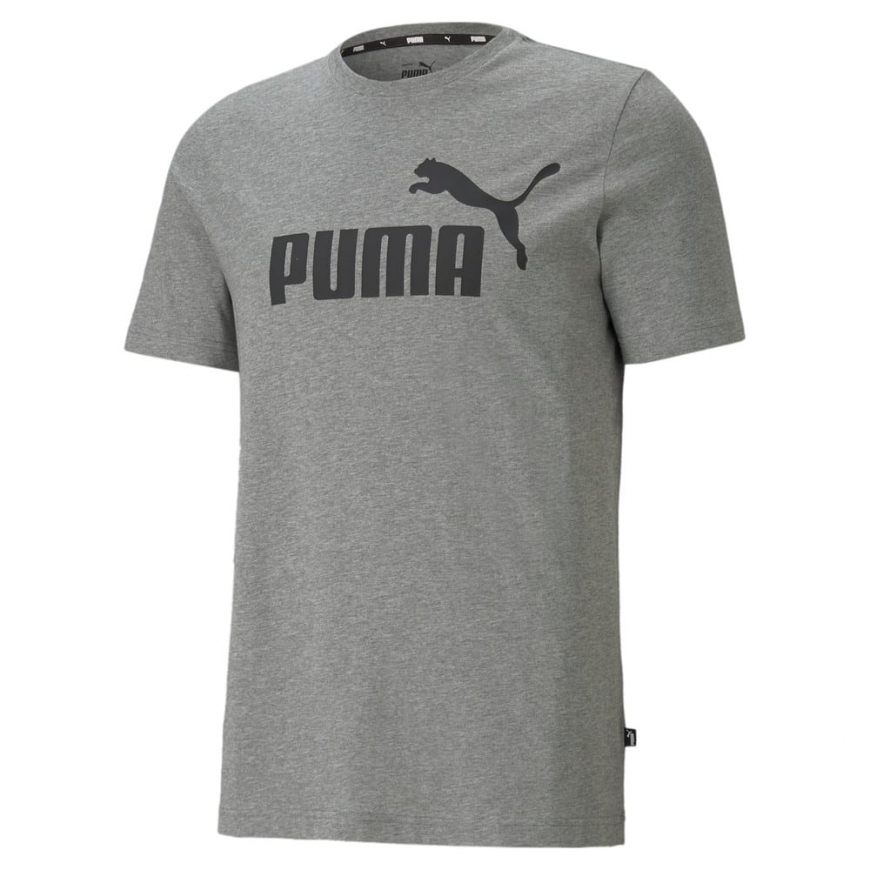 Футболка чоловіча Puma ESSENTIALS LOGO MEN'S TEE 58666603 - Зображення №4