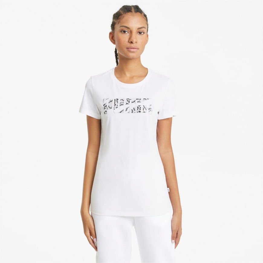 Футболка жіноча PUMA REBEL GRAPHIC WOMEN'S TEE 58573652 - Зображення №3