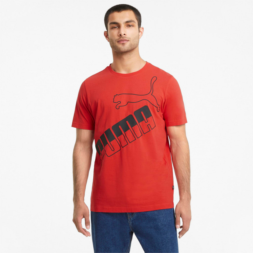 Футболка чоловіча Puma BIG LOGO MEN'S TEE 58577111 - Зображення