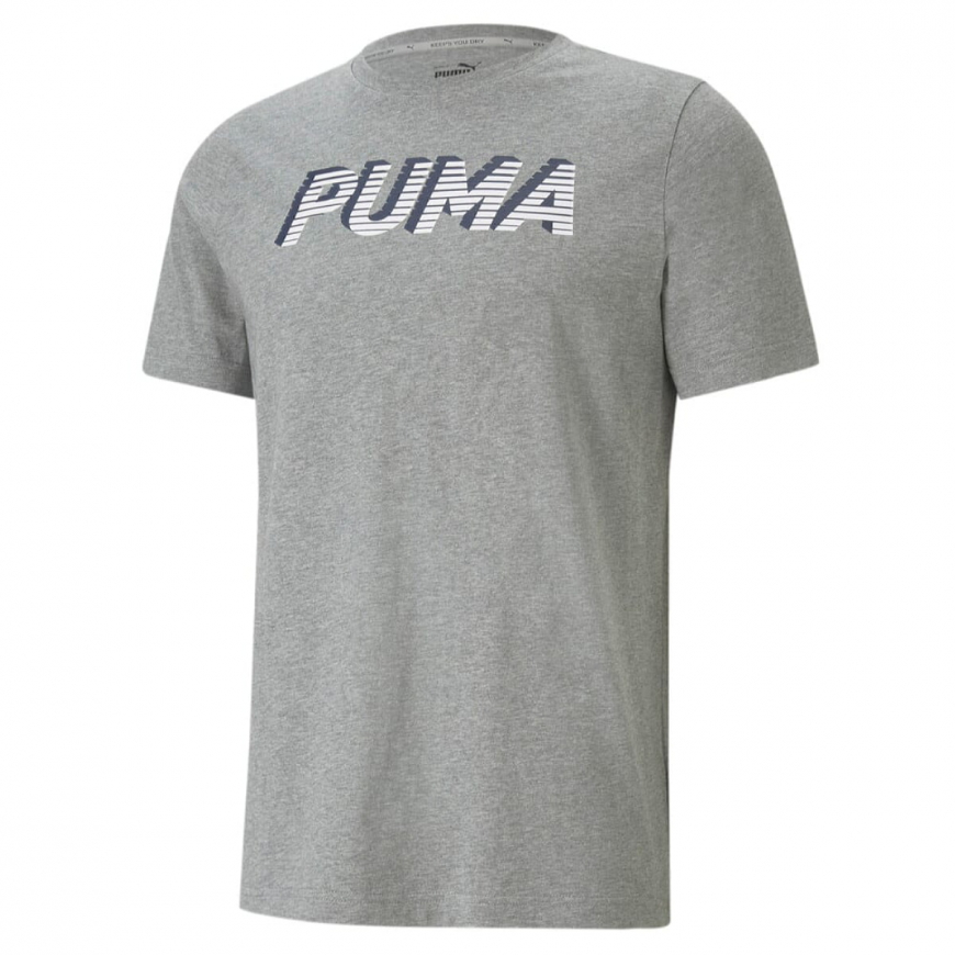 Футболка чоловіча PUMA  MODERN SPORTS LOGO MEN'S TEE 58581803 - Зображення