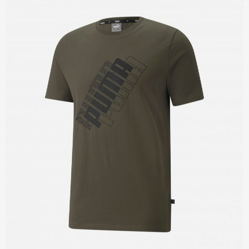 Футболка чоловіча Puma Power Logo Tee 84737670 - Зображення