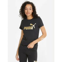 Футболка жіноча Puma Ess+ Metallic Logo Tee 84830301