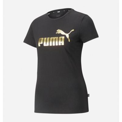 Футболка жіноча Puma Ess+ Metallic Logo Tee 84830301