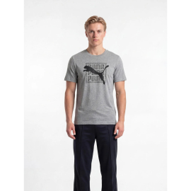 Футболка чоловіча PUMA GRAPHIC Wording Tee 69177503