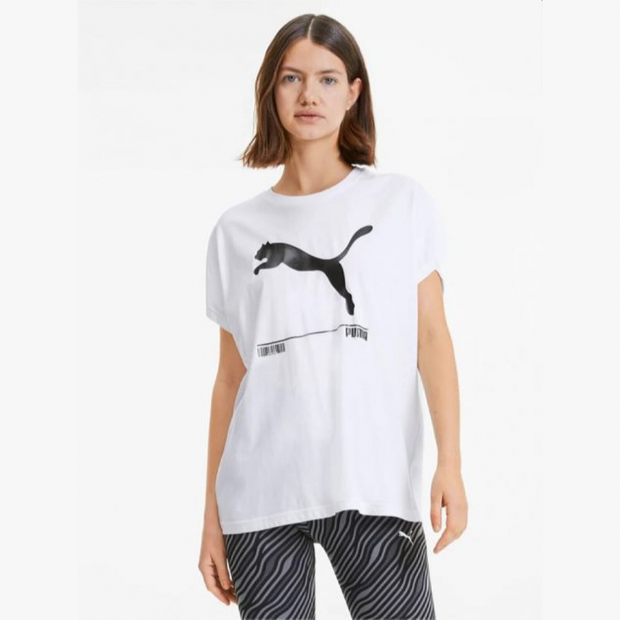 Футболка  жіноча PUMA  Nu-Tility Tee 58137102 - Зображення №3