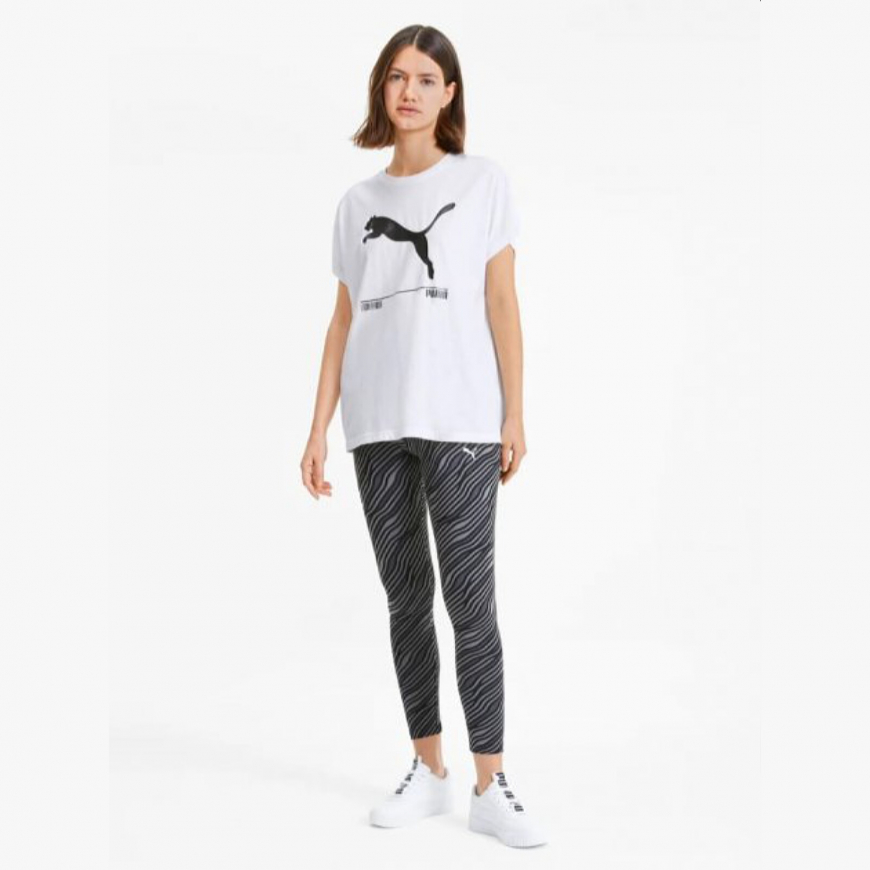 Футболка  жіноча PUMA  Nu-Tility Tee 58137102 - Зображення №4