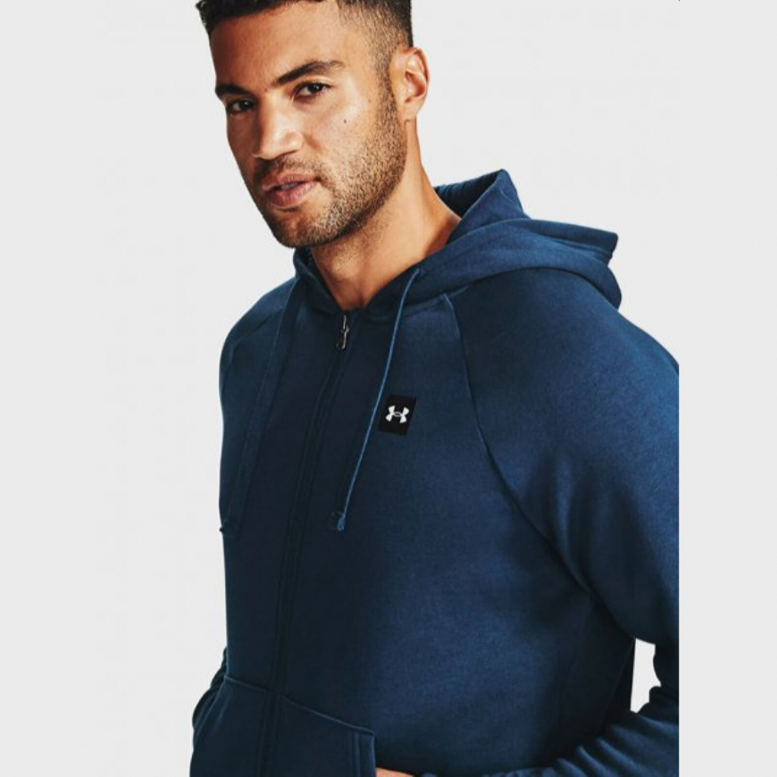 Джемпер чоловічий Under Armour UA Rival Fleece Fz Hoodie 1357111-408 - Зображення №4