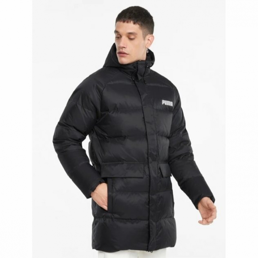 Пуховик чоловічий демісезонний Puma Solid Down Coat 58772001 - Зображення №2