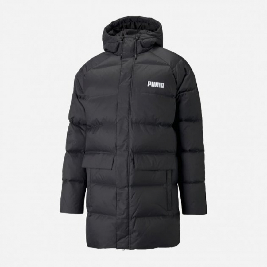 Пуховик чоловічий демісезонний Puma Solid Down Coat 58772001 - Зображення