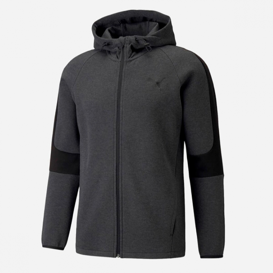 Джемпер чоловічий PUMA Evostripe Core Fz Hoodie 58581207 - Зображення