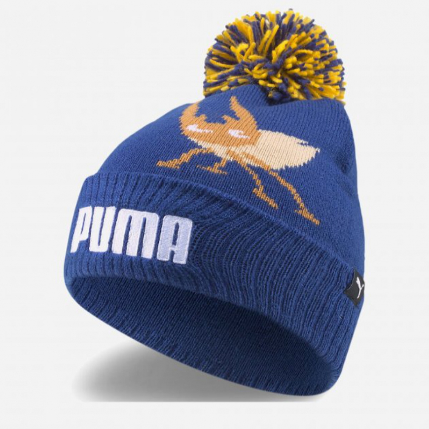 Шапка дитяча PUMA Kids Small World POM Beanie 2407301 - Зображення