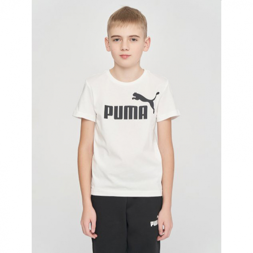 Футболка дитяча Puma ESS Logo Tee 58696002 - Зображення