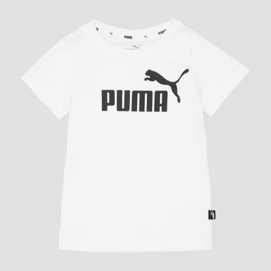 Футболка дитяча Puma ESS Logo Tee 58696002 - Зображення №3