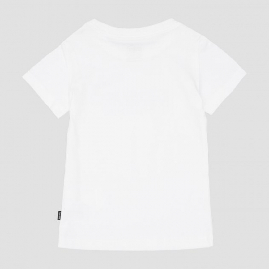 Футболка дитяча Puma ESS Logo Tee 58696002 - Зображення №4