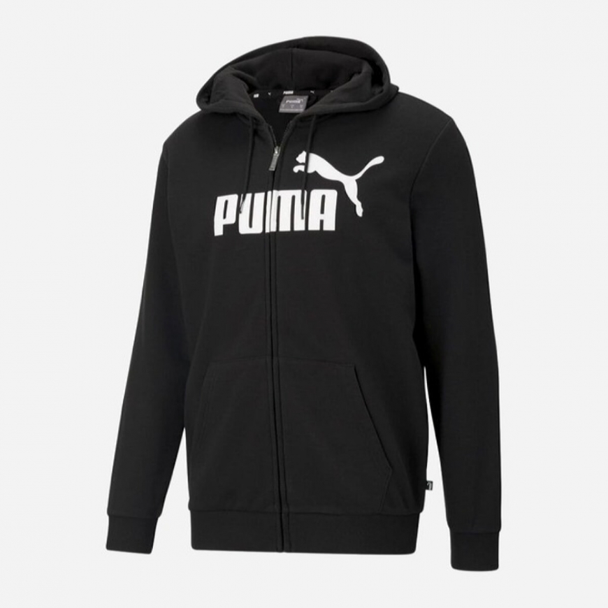 Джемпер чоловічий  Puma Ess Big Logo Fz Hoodie  58670001 - Зображення