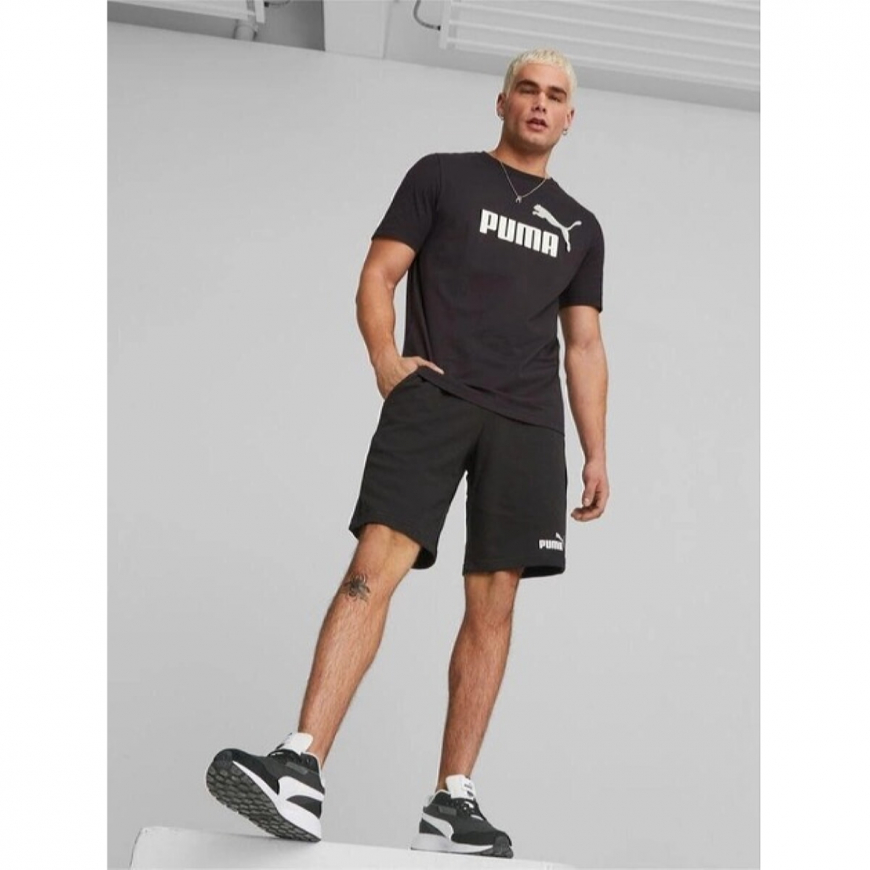 Футболка чоловіча Puma ESS+ 2 Col Logo Tee  58675961 - Зображення №3