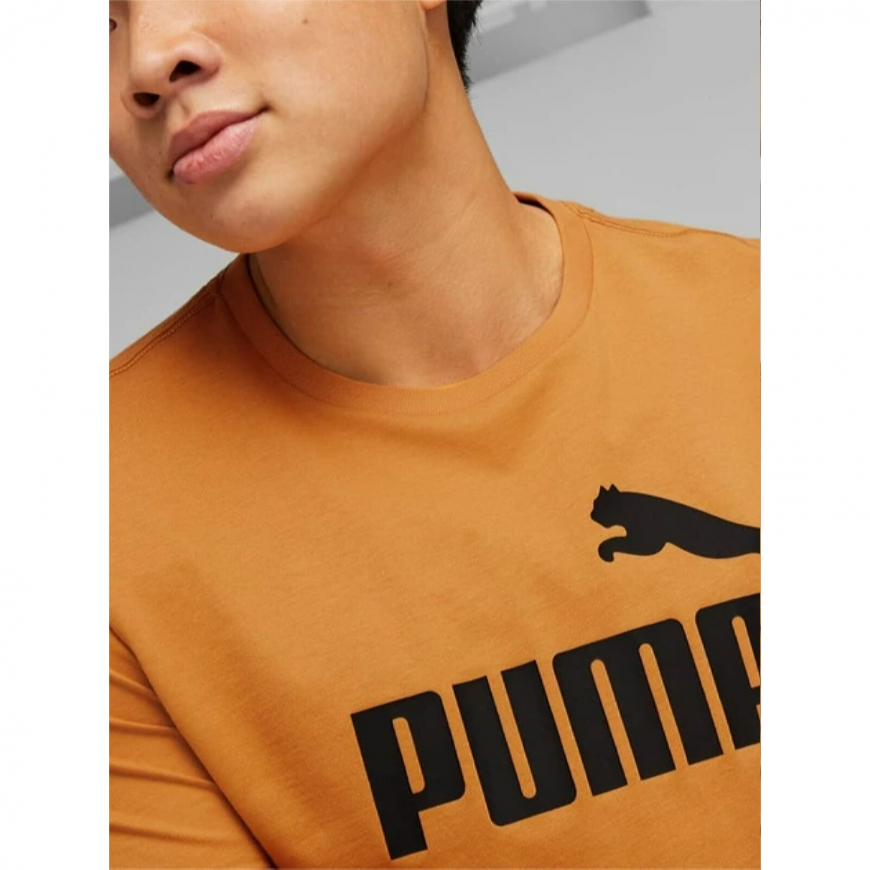 Футболка чоловіча PUMA ESS Logo Tee 58666727 - Зображення №6