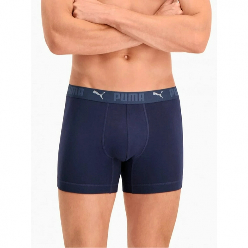 Чоловіча спідня білизна PUMA Sport Cotton Boxer 2P 93552102 - Зображення №3