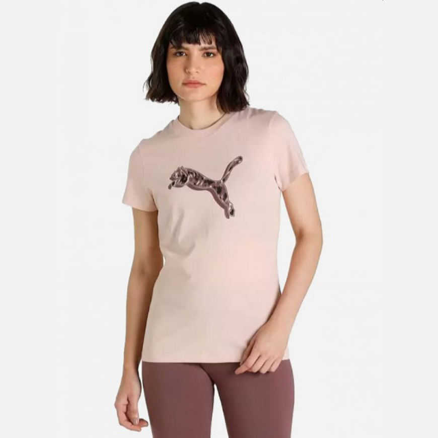 Футболка жіноча Puma Power Safari Tee 67175447 - Зображення