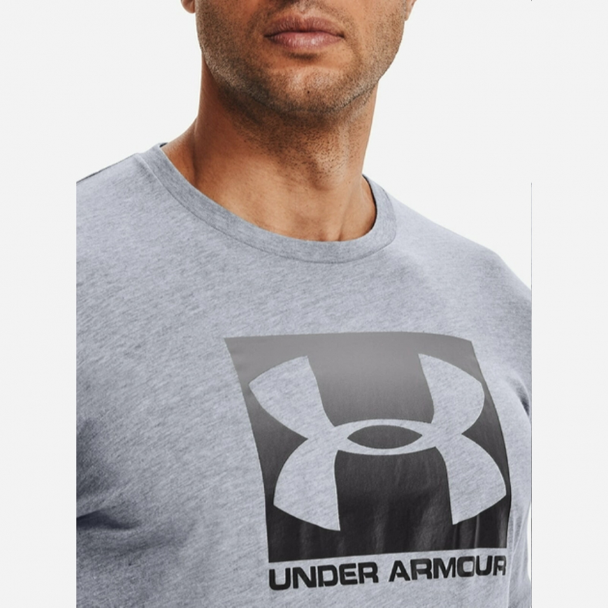 Футболка чоловіча Under Armour Ua Boxed Sportstyle 1329581-035 - Зображення №4