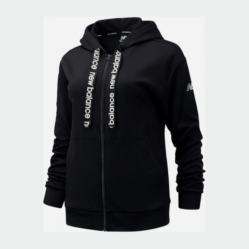 Джемпер жіночий New Balance Relentless Perf Fleece WJ13174BK - Зображення