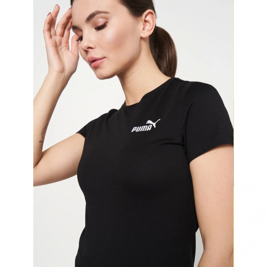 Футболка жіноча Puma ESS+ Embroidery Tee 84833101 - Зображення №4