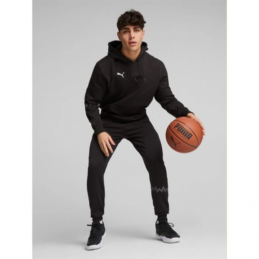 Худі чоловіче Puma Hoops Team Hoodie 67664801 - Зображення №3