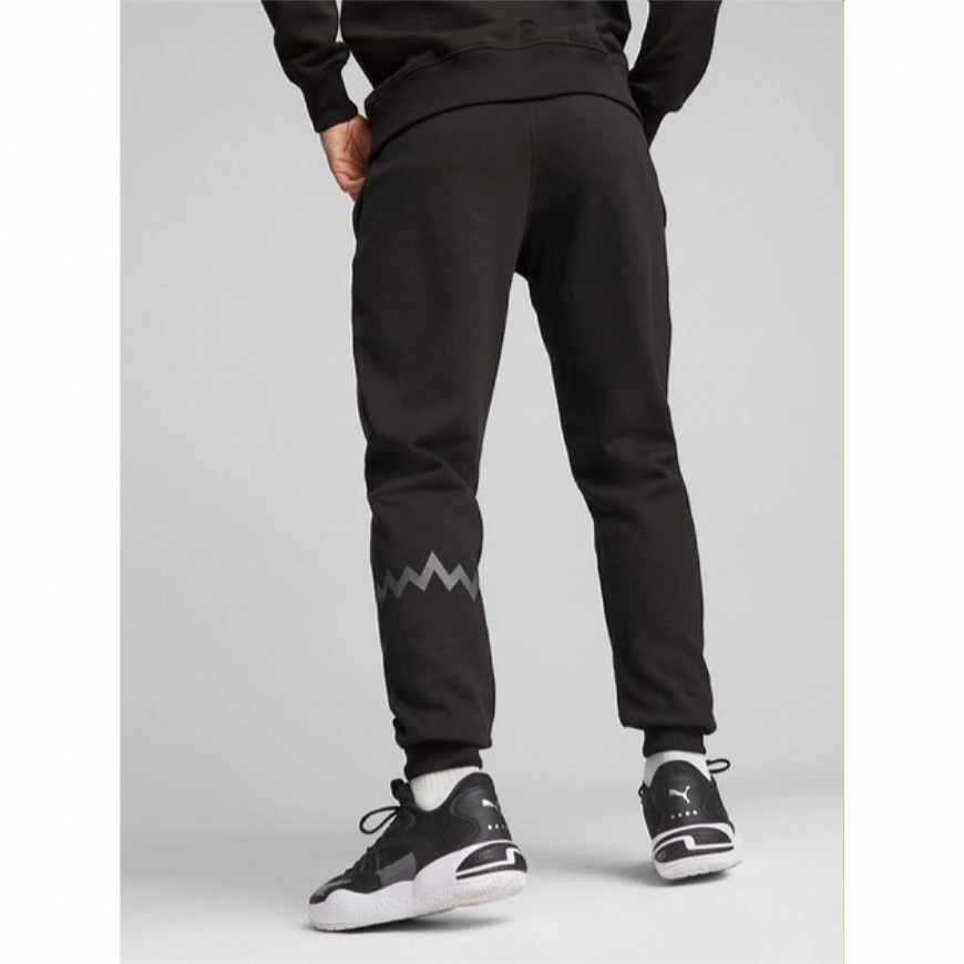 Спортивні чоловічі штани PUMA Hoops Team Sweatpants 67664901 - Зображення №2