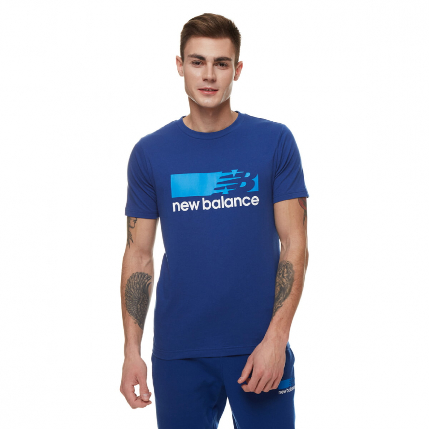 Футболка чоловіча New Balance Sport Bold Gr MT13907AT - Зображення №2