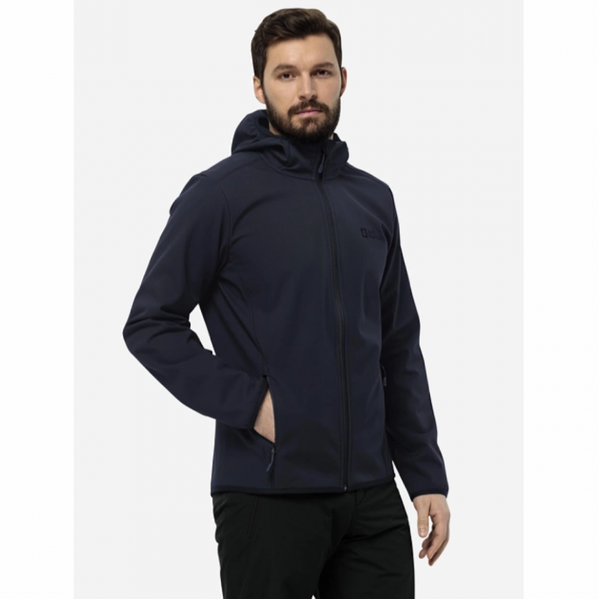 Куртка чоловіча Jack Wolfskin Bornberg Hoody 1307471 - Зображення №2