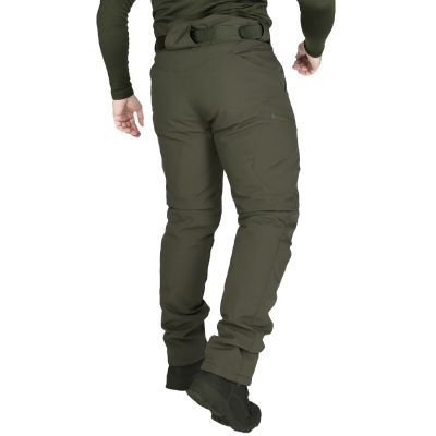 Штани тактичні CAMO-TEC CYCLONE SOFTSHELL OLIVE 6614