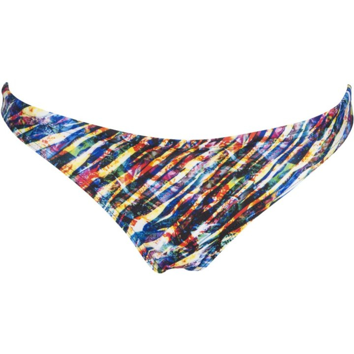 Плавки жіночі Arena  Real Brief Bikini Bottom Women - Black-Multi-Black  001113-504 - Зображення №6