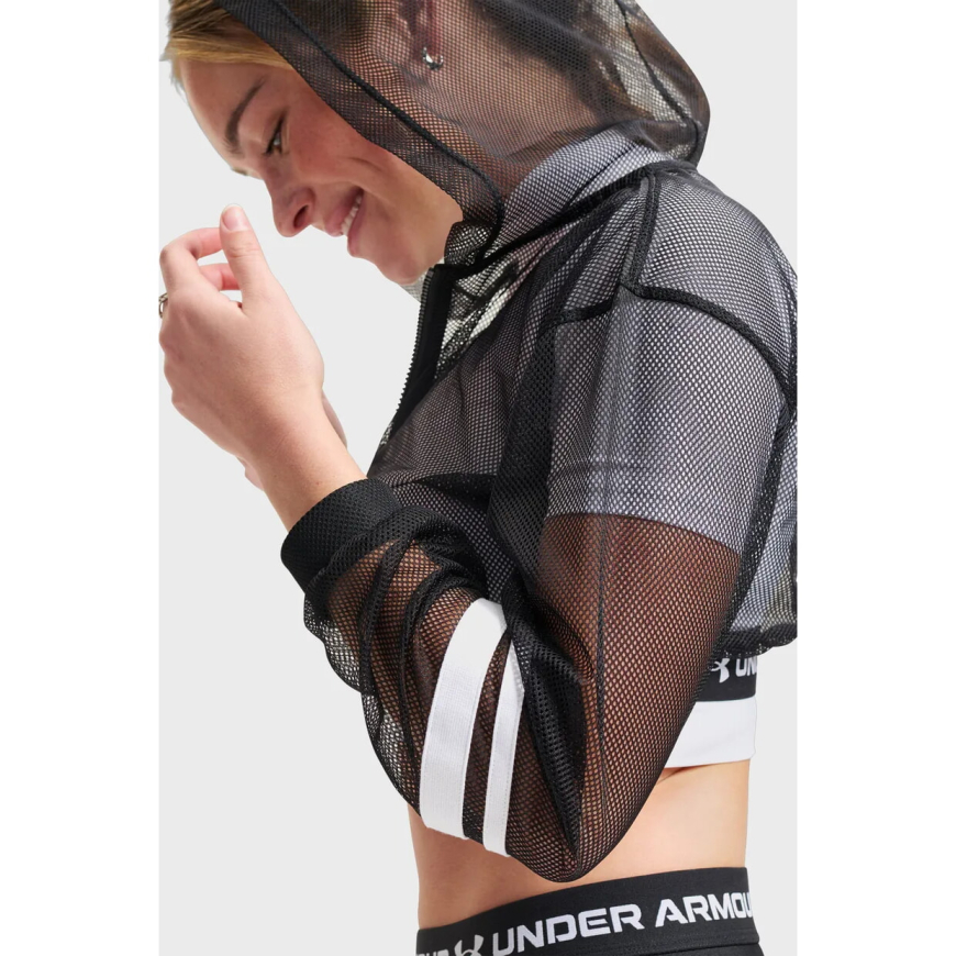Худі жіноче Under Armour HeatGear Mesh FZ 6012295-008 - Зображення №4