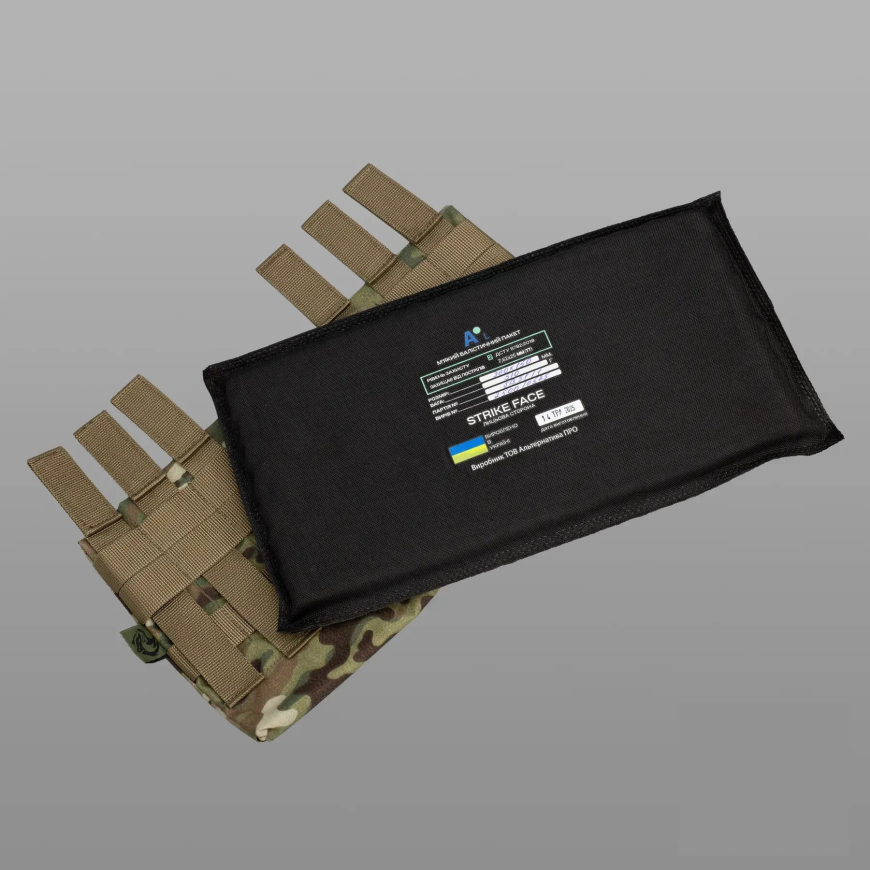М'який балістичний пакет в камербанд BRS МБП-300х150 - Зображення №2