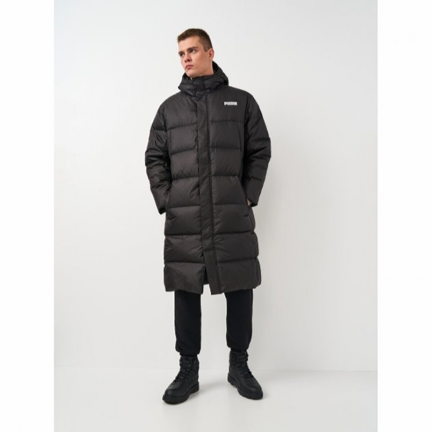 Пуховик чоловічий  Puma Long Oversized Down Coat 58772101 - Зображення