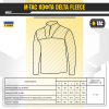 Джемпер M-TAC DELTA FLEECE BLACK 70003002 - Зображення №6