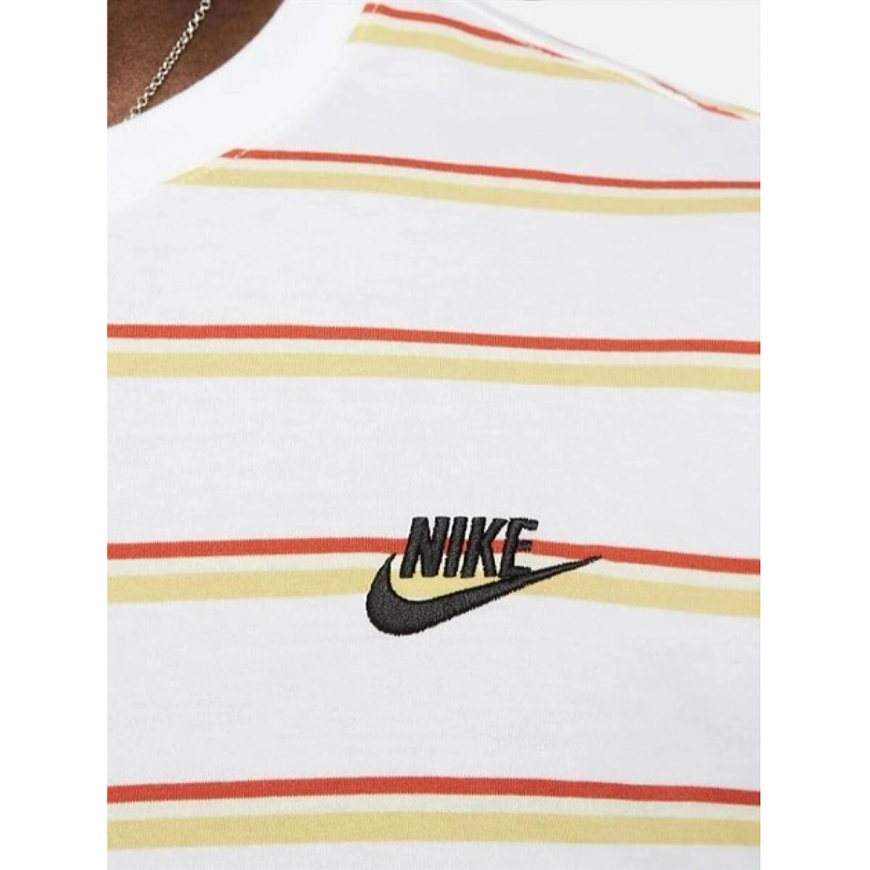 Футболка чоловіча Nike M Nsw Tee Club Stripe DZ2985-100 - Зображення №4