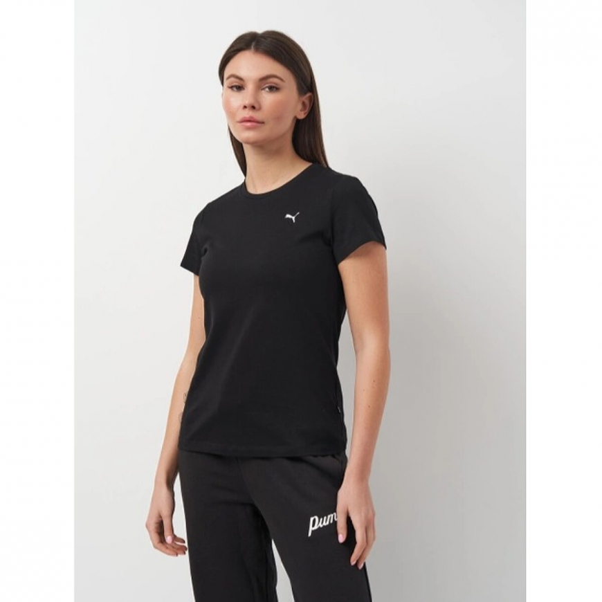 Футболка жіноча Puma Ess Small Logo Tee 58677651 - Зображення