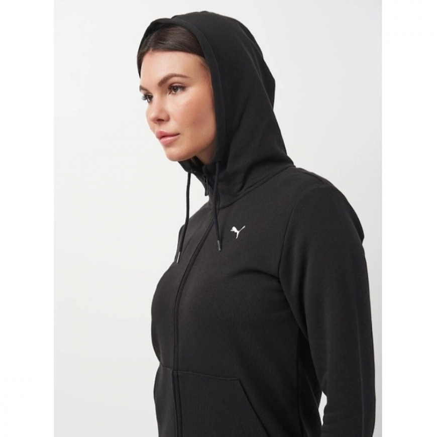 Худі жіноче Puma Ess Full-Zip Hoodie  58681351 - Зображення №4