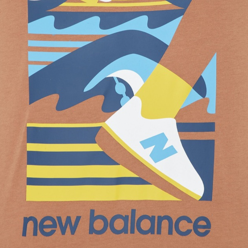 Футболка чоловіча New Balance Culture GP MT41594WUT - Зображення №5