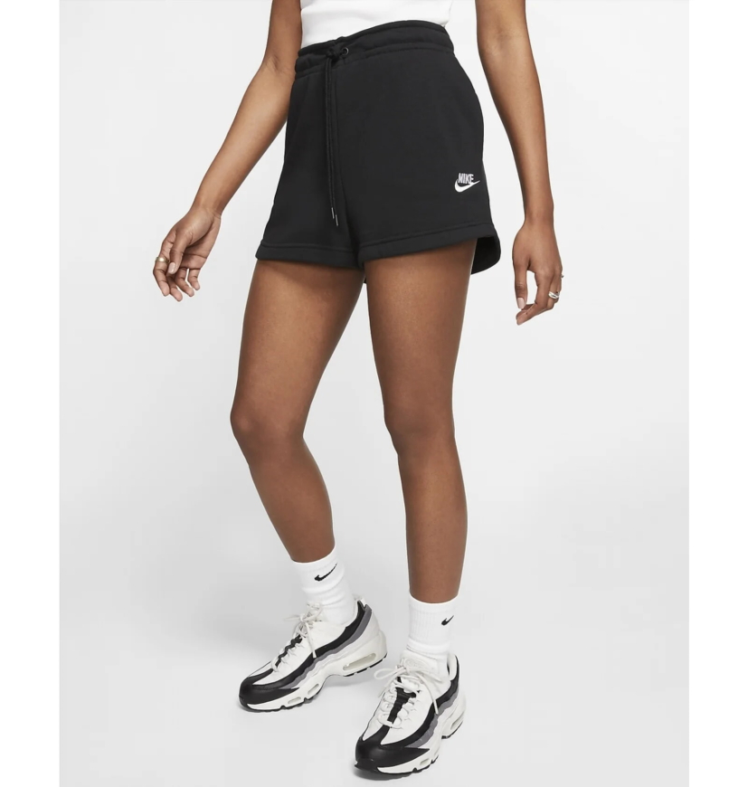 Шорти  жіночі Nike Sportswear Essential Black CJ2158-010 - Зображення
