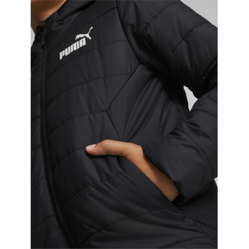 Підліткова демісезонна куртка для хлопчика Puma Ess Hooded Padded Jacket 67055901*AW25 - Зображення №2